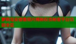 萝莉岛安德鲁照片揭秘权贵秘密平台功能全览