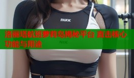 洛丽塔航班萝莉岛揭秘平台 直击核心功能与用途