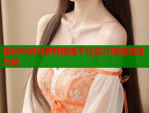 福州中洲岛萝莉精选平台助力精准资源对接